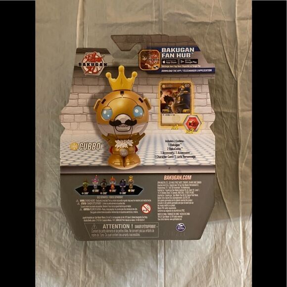 Bakugan Transforming Collectible Action Figure Cubbo - Picture 2 of 2